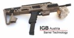 Gen 3 & 4 Glock 16" Barrel - IGB Austria Match Grade Hexagonal 16" Threaded Barrel for .10 Auto, .40S&W & .45ACP Calibers