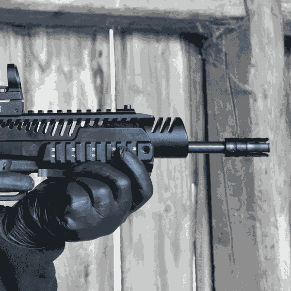 Gen 3 & 4 Glock 16" Barrel - IGB Austria Match Grade Hexagonal 16" Threaded Barrel for .10 Auto, .40S&W & .45ACP Calibers