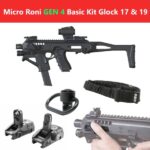 Micro Roni Gen 4 Basic Kit CAA Industries PDW Converter for Glock 17, 19 23, 23, 31 & 32