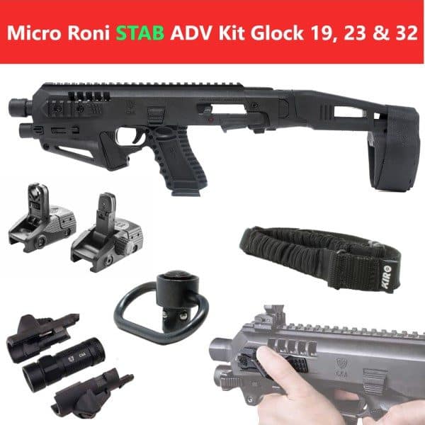 MIC-ROADV Stab CAA Gearup Micro Roni® Stab Advanced Kit for Glock 19, 23 & 32 1 MIC-ROADV Stab CAA Gearup Micro Roni® Stab Advanced Kit for Glock 19, 23 & 32
