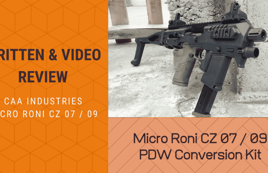 Written Video Review Micro RONI for CZ P-07P-09 review