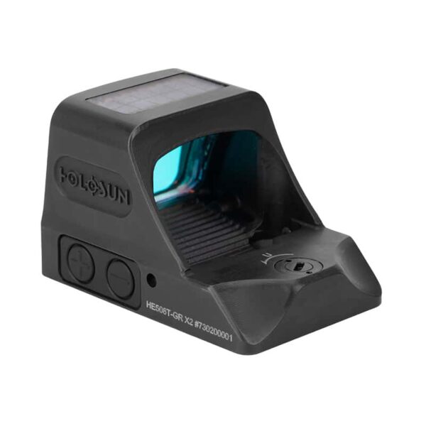 Holosun HE508T-GR X2 Green Dot / Circle Dot Reflex Sight With Solar Panel and Titanium 5 Holosun HE508T-GR X2 Green Dot / Circle Dot Reflex Sight With Solar Panel and Titanium