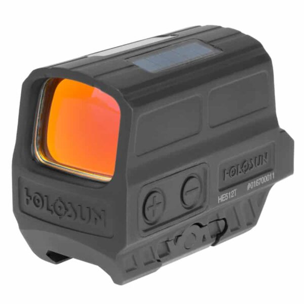 Holosun HE512T-RD Red Dot / Circle Dot Reflex Sight With Solar Panel and Titanium 1 Holosun HE512T-RD Red Dot / Circle Dot Reflex Sight With Solar Panel and Titanium