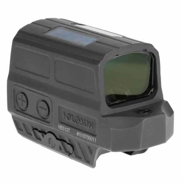 Holosun HE512T-RD Red Dot / Circle Dot Reflex Sight With Solar Panel and Titanium 5 Holosun HE512T-RD Red Dot / Circle Dot Reflex Sight With Solar Panel and Titanium