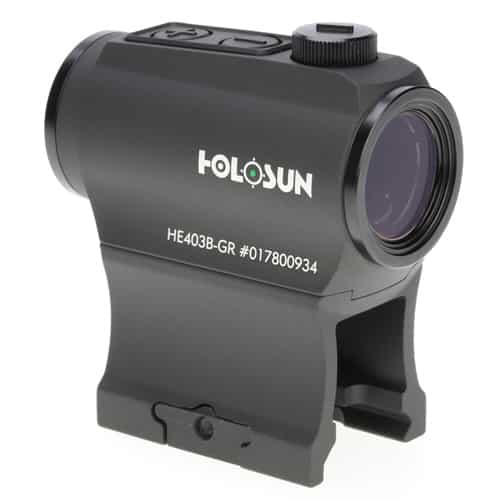 Holosun HE403B-GR Green Dot / Circle Dot Micro Sight With Shake Awake