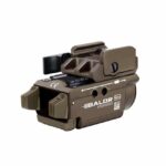 Olight Baldr Mini Flashlight with Adjustable Sliding Rail, Lithium Polymer Battery, White Light & Green Beam