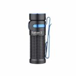 Olight Baton 3 Premium Edition Compact Flashlight Kit with Lumens Baton 3 & Portable Wireless Charger