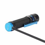 Olight Baton Pro Rechargeable Side-Switch LED Flashlight with Lithium Battery & Magnetic USB Charging (Max Output of 2000 Lumens)