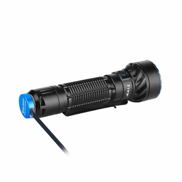 Olight Freyr Dual-Switch Flashlight with White & RGB Lights, Powered by Rechargeable Lithium-Ion Battery 2 Olight Freyr Dual-Switch Flashlight with White & RGB Lights, Powered by Rechargeable Lithium-Ion Battery