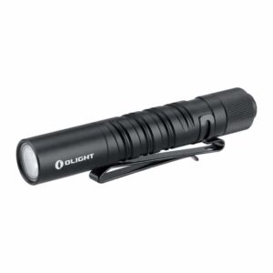 Olight i3T EOS Slim Tail Switch Flashlight with LED & TIR Optic Lens and Dual Direction Pocket Clip