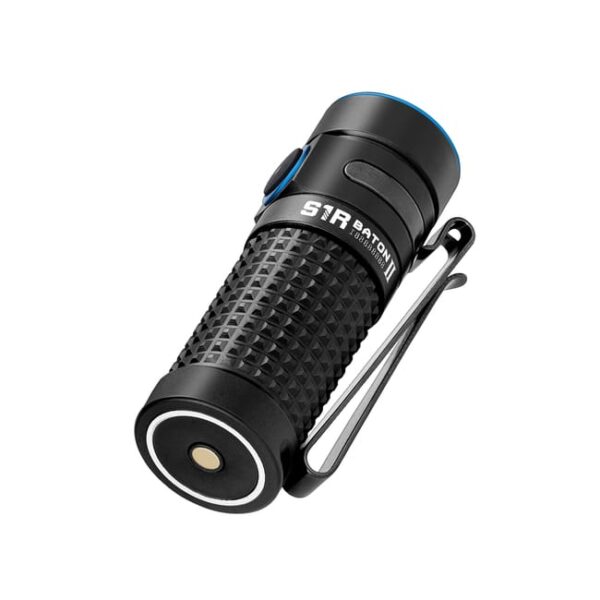 Olight S1R Baton II Rechargeable Side-Switch EDC Flashlight with Max Output of 1,000 Lumens