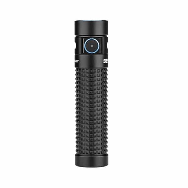 Olight S2R Baton II Flashlight with Indicator Glowing in Green, Yellow & Red, Max Output of 1,150 Lumens and Magnetic Charging