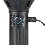 To be discontinued from  2022-5-1 - Olight X9R Marauder Flashlight with 25,000 Lumens Output, Proximity Sensors & Rechargeable Battery Pack