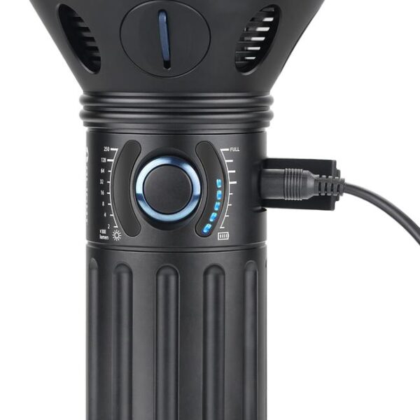 To be discontinued from  2022-5-1 - Olight X9R Marauder Flashlight with 25,000 Lumens Output, Proximity Sensors & Rechargeable Battery Pack
