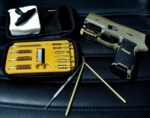 Kiro Premium Gun Owners bundle - Handgun Case, Cleaning Kit, Eye Protection & Gun Belt