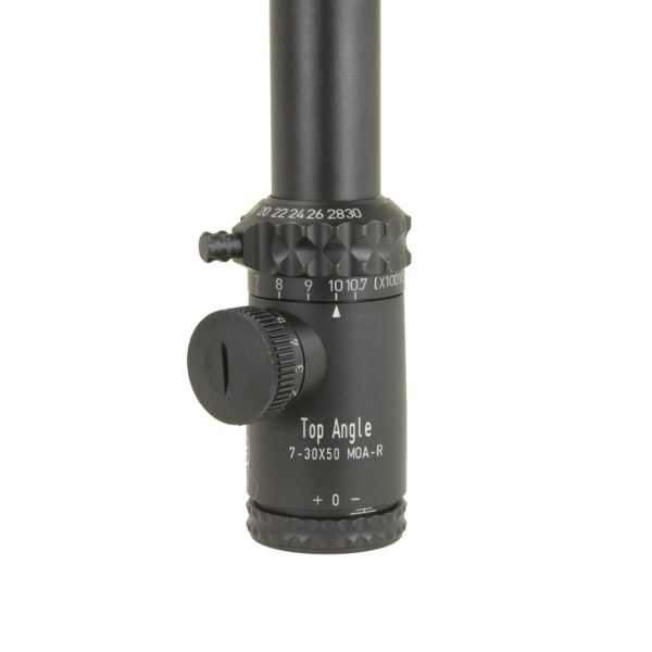 TP730X50MOA Hi Lux Top Angle 7x-30x50mm Riflescope w/ MOA Ranging Reticle & Framing Scale