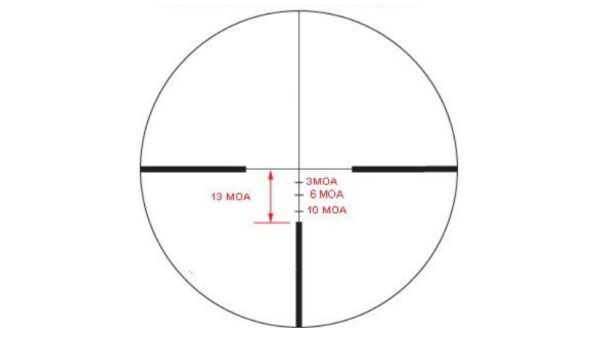 Hi Lux Long Eye Relief 2X - 7X 32mm Scout Riflescope w/ Duplex or .308 BDC Reticle