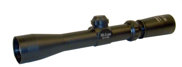 Hi Lux Long Eye Relief 2X - 7X 32mm Scout Riflescope w/ Duplex or .308 BDC Reticle