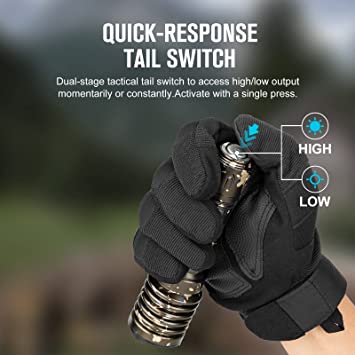 Olight Warrior X 3 2500 Lumens Rechargeable Tactical Flashlight with 560 Meters Beam Distance (Warrior X 3-BLK)