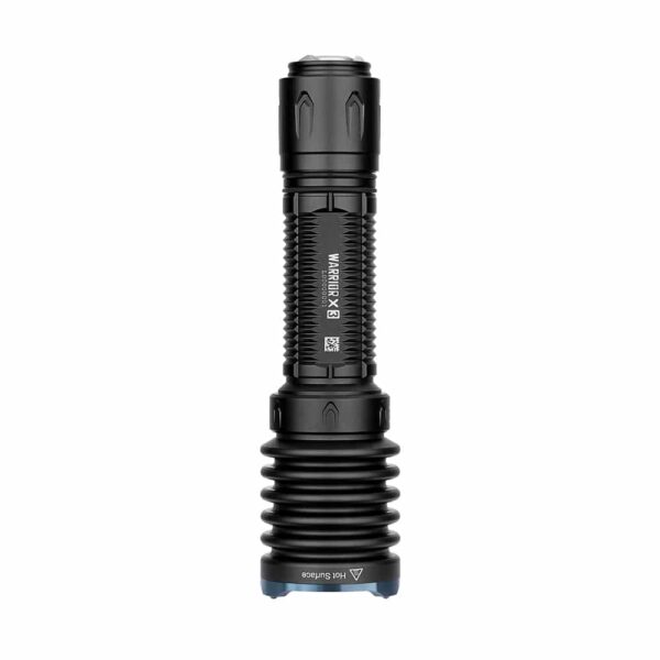 Olight Warrior X 3 2500 Lumens Rechargeable Tactical Flashlight with 560 Meters Beam Distance (Warrior X 3-BLK)