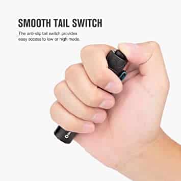 Olight I5R EOS 350 Lumens Rechargeable Tail-Switch LED Flashlight 4 Olight I5R EOS 350 Lumens Rechargeable Tail-Switch LED Flashlight