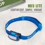 Olight H05 Lite LED Headlamp, 5 Modes Lightweight Head Lamp for Head with Adjustable Headband