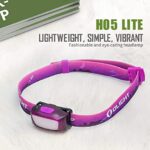 Olight H05 Lite LED Headlamp, 5 Modes Lightweight Head Lamp for Head with Adjustable Headband