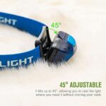 Olight H05 Lite LED Headlamp, 5 Modes Lightweight Head Lamp for Head with Adjustable Headband
