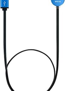 Olight MCC Magnetic Charging Cable ONLY for PL-Mini 2, Baldr Mini, Baldr RL Mini and Baldr S, Using in The Car, or with a Power Bank and Solar Charger