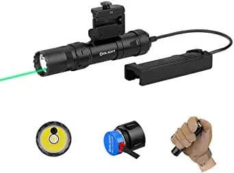 Olight Odin GL Mini 1000 Lumens Picatinny Rail Mounted Rechargeable Tactical Flashlight with Green Beam and White LED Combo 1 Olight Odin GL Mini 1000 Lumens Picatinny Rail Mounted Rechargeable Tactical Flashlight with Green Beam and White LED Combo