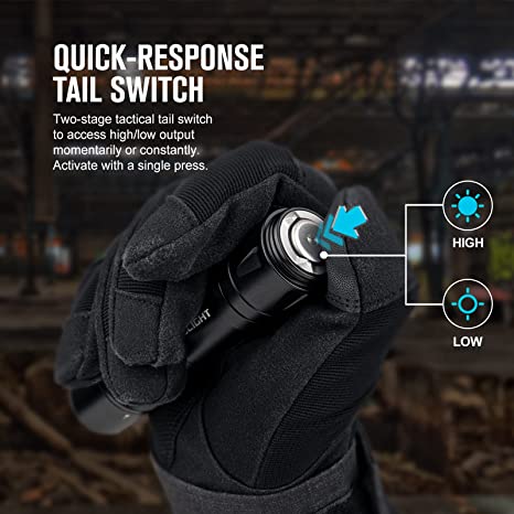 Olight Odin GL Mini 1000 Lumens Picatinny Rail Mounted Rechargeable Tactical Flashlight with Green Beam and White LED Combo 2 Olight Odin GL Mini 1000 Lumens Picatinny Rail Mounted Rechargeable Tactical Flashlight with Green Beam and White LED Combo