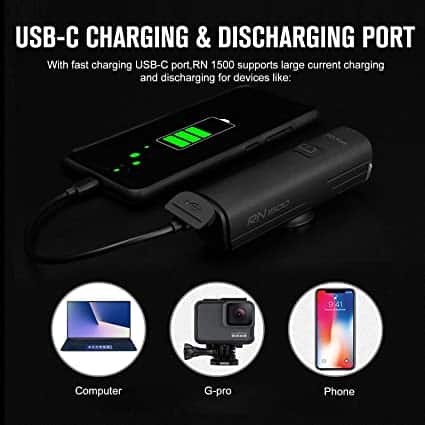 Olight RN 1500 Rechargeable Bike Headlights 1500 Lumens 2 Olight RN 1500 Rechargeable Bike Headlights 1500 Lumens