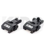 KIRO AFUS - Aluminum Front & Rear Flip-Up Backup Sights