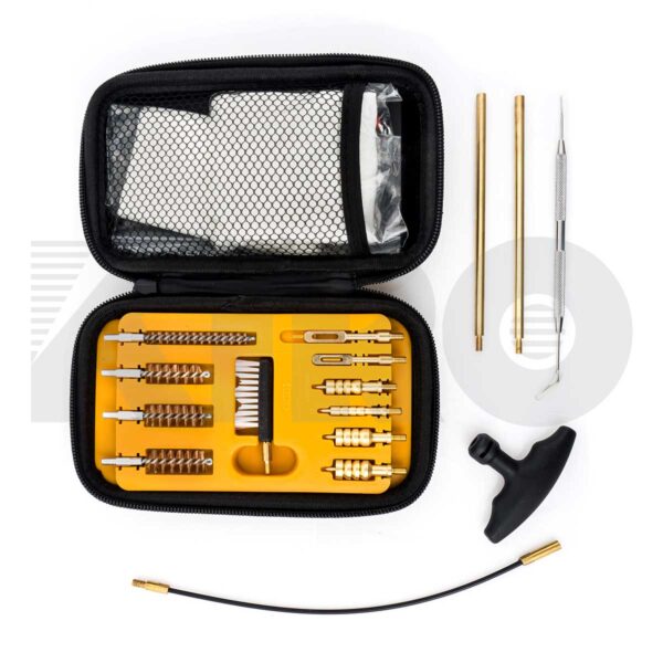 KIRO PCLEAN - Universal Handgun Cleaning Kit For .22/ .357/ .38/ .40/ .45/ 9m Calibers 1 KIRO PCLEAN - Universal Handgun Cleaning Kit For .22/ .357/ .38/ .40/ .45/ 9m Calibers