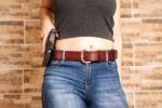 KIRO MOAB Premium Heavy Duty Handmade Leather Belt for Gun Carry