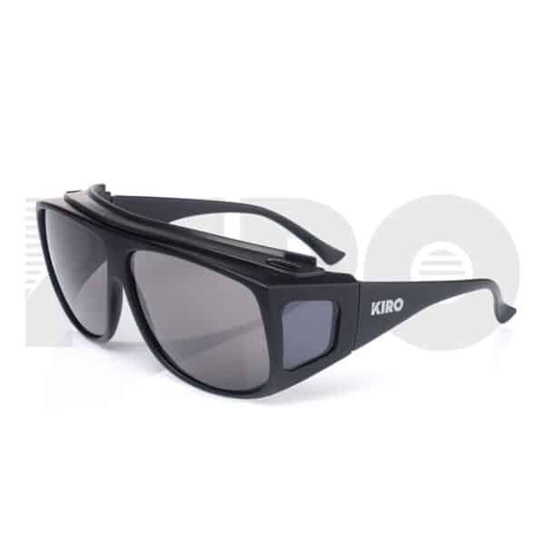 Cestus – Ballistic Rated Grey Range Glasses – Over the Glasses Design w/ High FOV