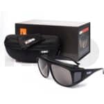 Cestus – Ballistic Rated Grey Range Glasses – Over the Glasses Design w/ High FOV