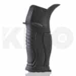 15 Degree Rubberized AR Pistol Grip with short beavertail